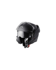 gms Casque rabattable FLIPPO noir satiné