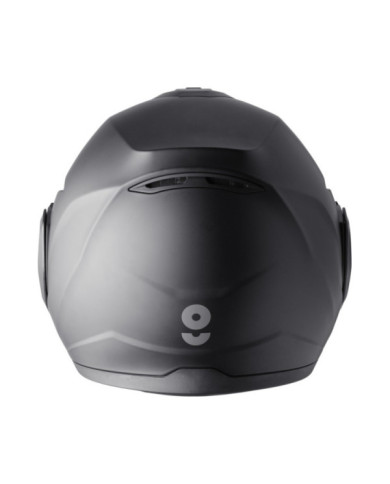 gms Flipbackhelm FLIPPO satin schwarz