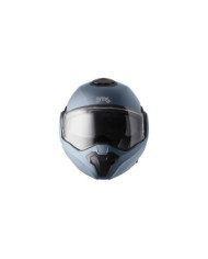 gms Casque rabattable FLIPPO bleu-gris satiné