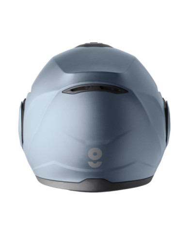 gms Casque rabattable FLIPPO bleu-gris satiné